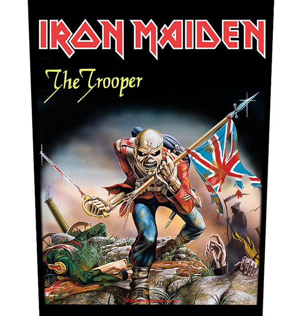 IRON MAIDEN - 'The Trooper' Back Patch