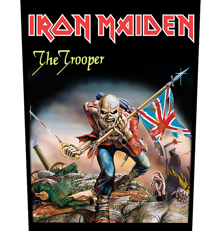 IRON MAIDEN - 'The Trooper' Back Patch