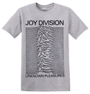 JOY DIVISION - 'Unknown Pleasures' T-Shirt (Grey)