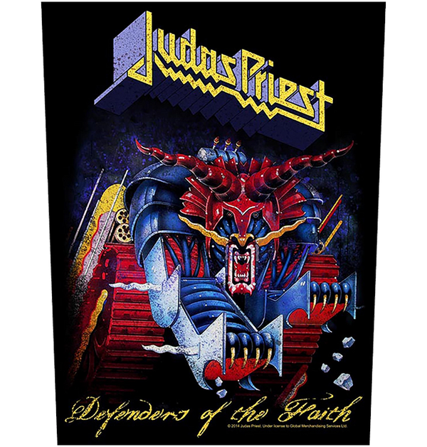 JUDAS PRIEST - 'Defenders Of The Faith' Back Patch