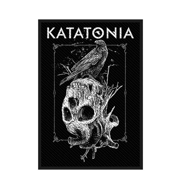 KATATONIA - 'Crow Skull' Patch