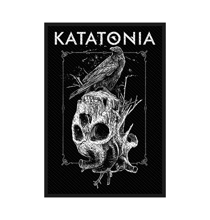 KATATONIA - 'Crow Skull' Patch
