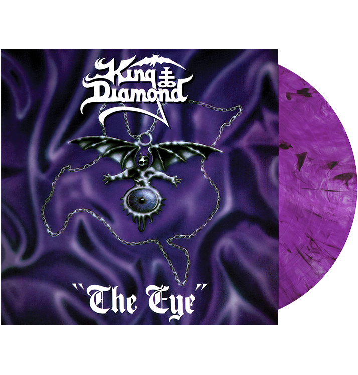 KING DIAMOND - 'The Eye' Purple & Black LP