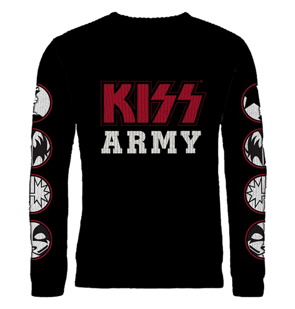 KISS - 'Kiss Army' Knitted Jumper