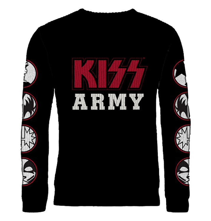 KISS - 'Kiss Army' Knitted Jumper