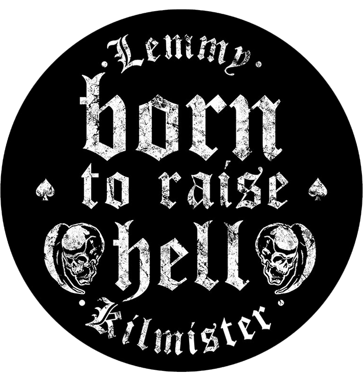 LEMMY - 'Born to Raise Hell' Back Patch