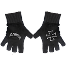 LEMMY - 'Logo & Iron Cross' Fingerless Gloves
