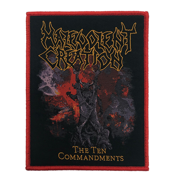 MALEVOLENT CREATION - 'The Ten Commandments' Patch