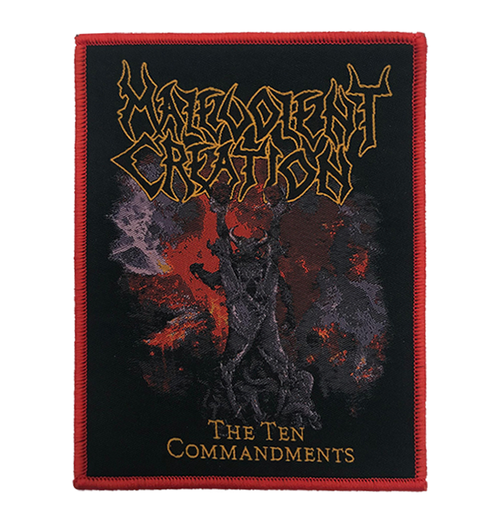 MALEVOLENT CREATION - 'The Ten Commandments' Patch