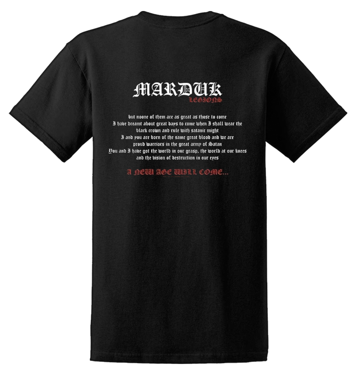 MARDUK - 'Marduk Legions (Pentagram)' T-Shirt