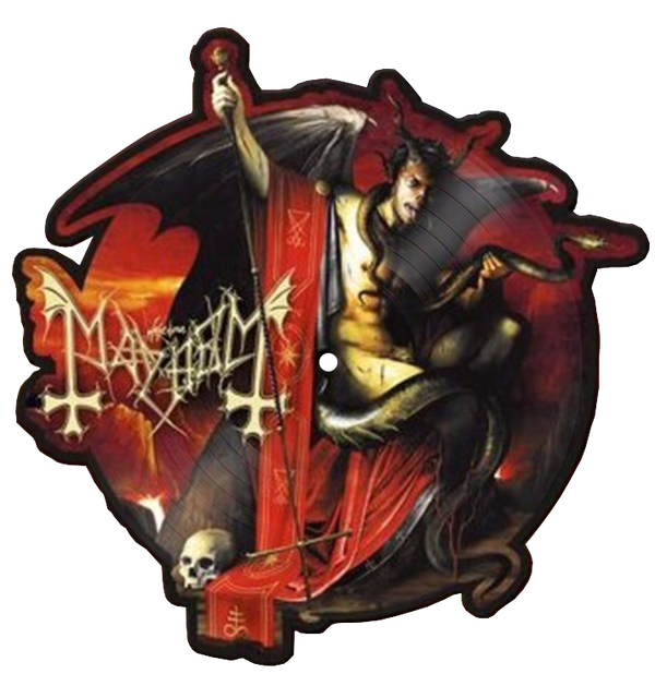 MAYHEM - 'Bad Blood - Shaped Picture Disc' Picture Disc LP