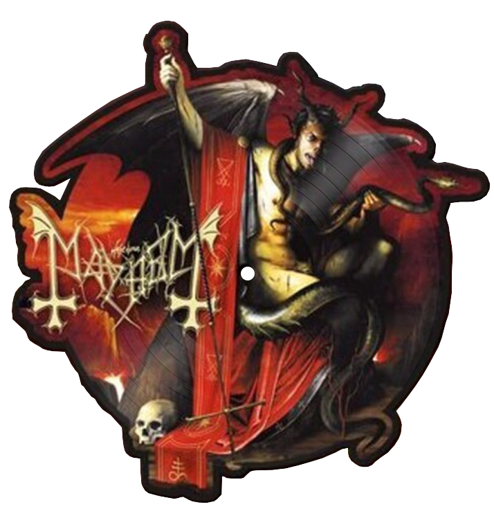 MAYHEM - 'Bad Blood - Shaped Picture Disc' Picture Disc LP