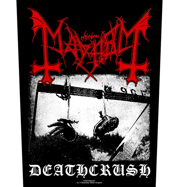 MAYHEM - 'Deathcrush' Back Patch