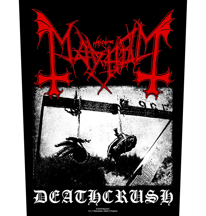 MAYHEM - 'Deathcrush' Back Patch