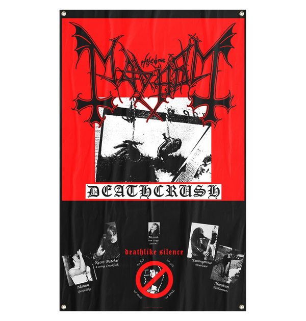 MAYHEM - 'Deathcrush' Flag