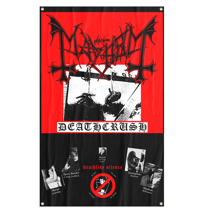 MAYHEM - 'Deathcrush' Flag
