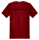 MAYHEM - 'Deathcrush' T-Shirt (Red)