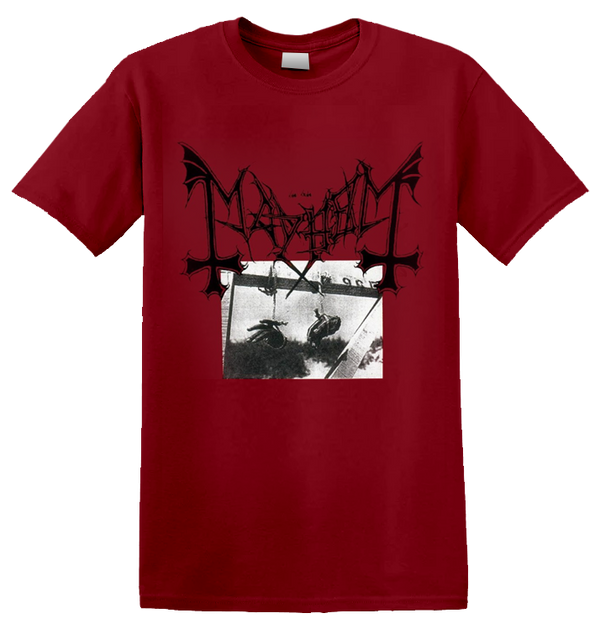 MAYHEM - 'Deathcrush' T-Shirt (Red)
