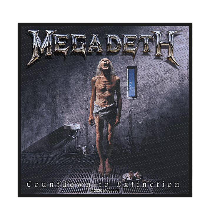 MEGADETH - 'Countdown to Extinction' Patch
