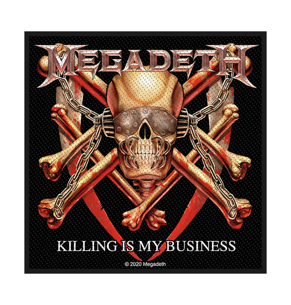 MEGADETH - 'Killing is My Business' Patch