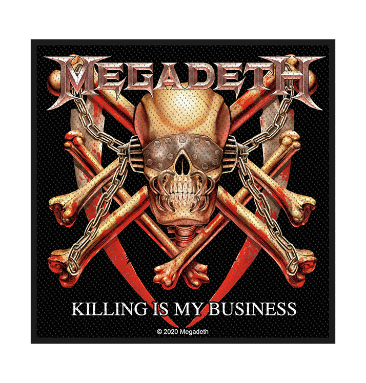 MEGADETH - 'Killing is My Business' Patch