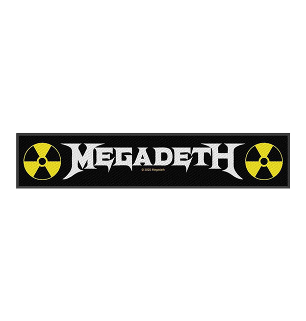 MEGADETH - 'Logo' Strip Patch