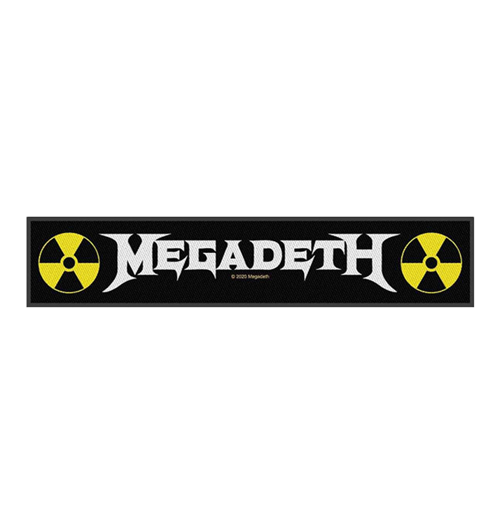 MEGADETH - 'Logo' Strip Patch