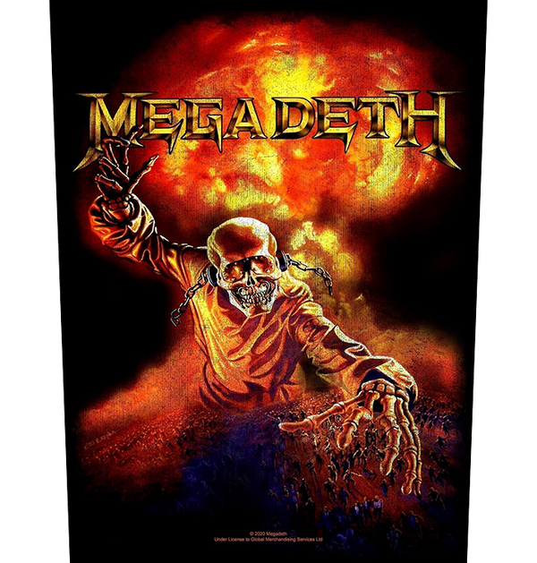MEGADETH - 'Nuclear' Back Patch