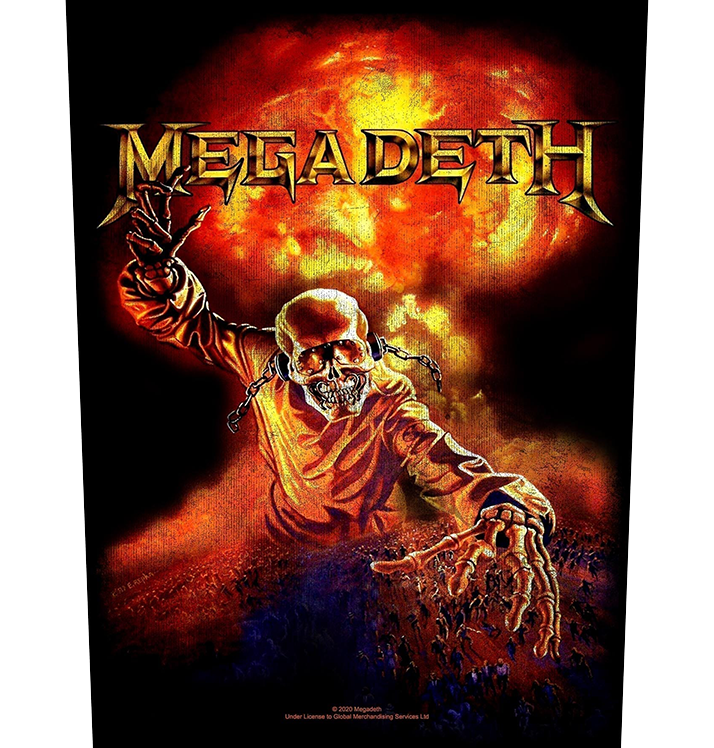 MEGADETH - 'Nuclear' Back Patch