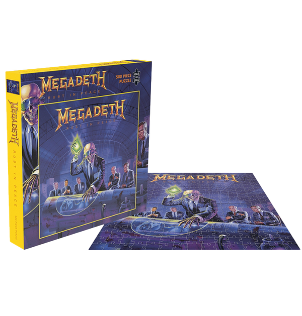 MEGADETH - 'Rust In Peace' Puzzle
