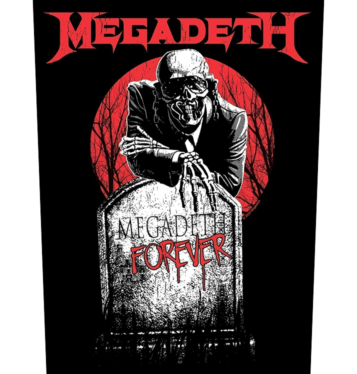 MEGADETH - 'Tombstone' Back Patch