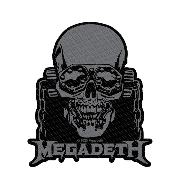 MEGADETH - 'Vic Rattlehead Cut Out' Patch