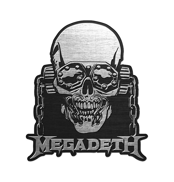 MEGADETH - 'Vic Rattlehead' Metal Pin