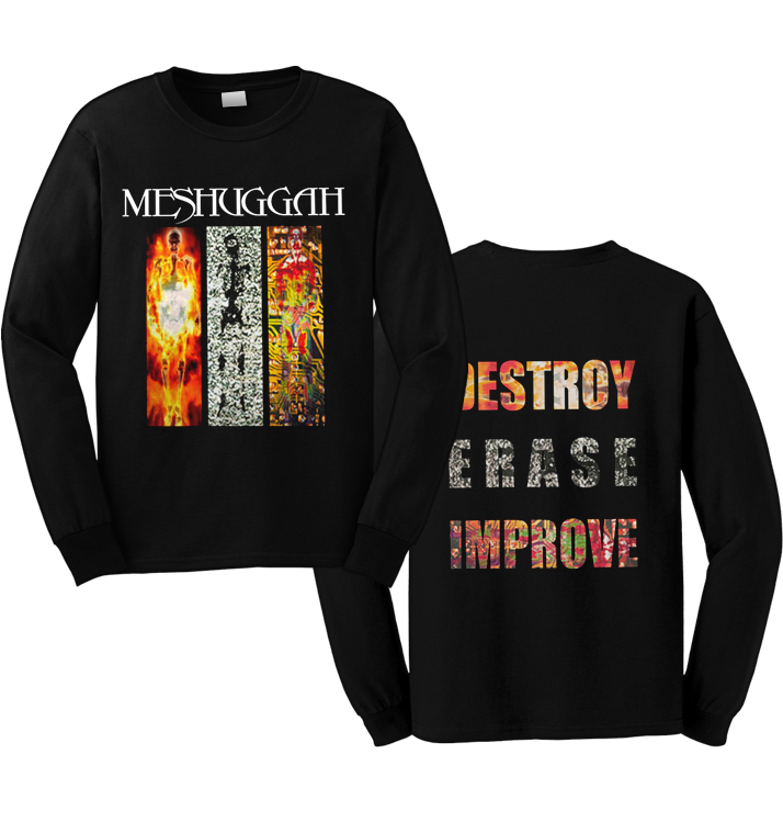 MESHUGGAH - 'Destroy Erase Improve' Long Sleeve
