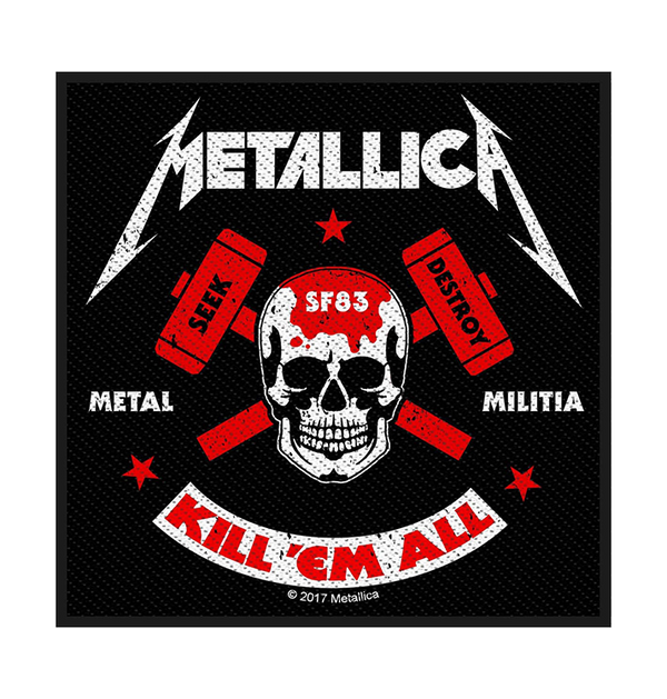 METALLICA - 'Metal Militia' Patch