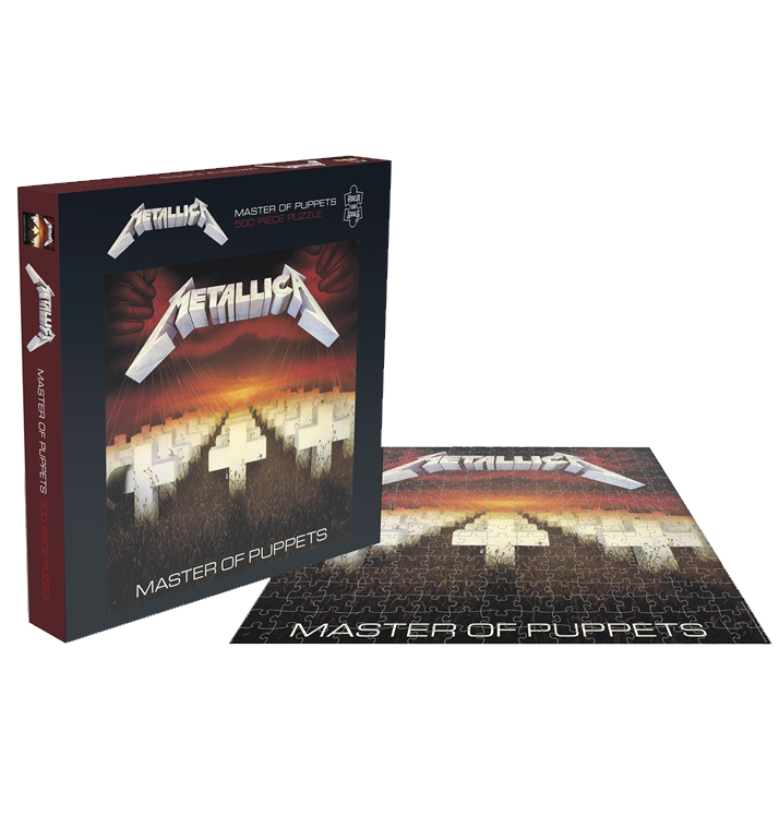 METALLICA - 'Master Of Puppets' Puzzle