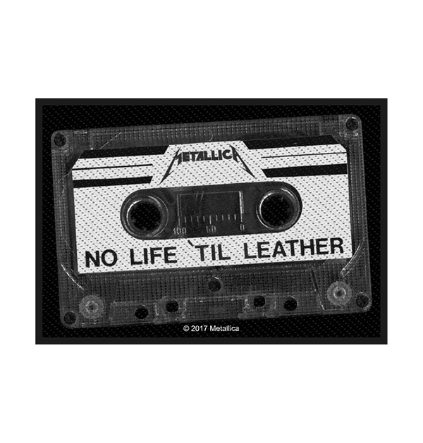 METALLICA - 'No Life 'Til Leather' Patch