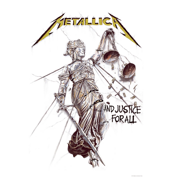 METALLICA - 'And Justice For All' Flag