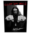 METALLICA - 'Cliff 'Em All!' Back Patch