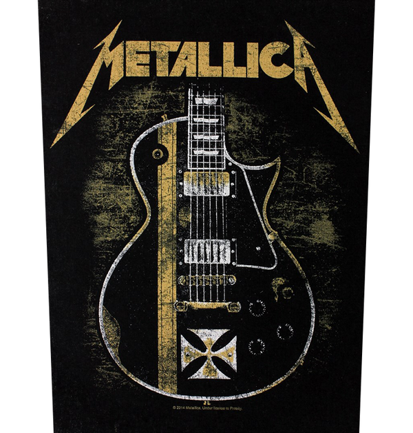 METALLICA - 'Hetfield Guitar' Back Patch