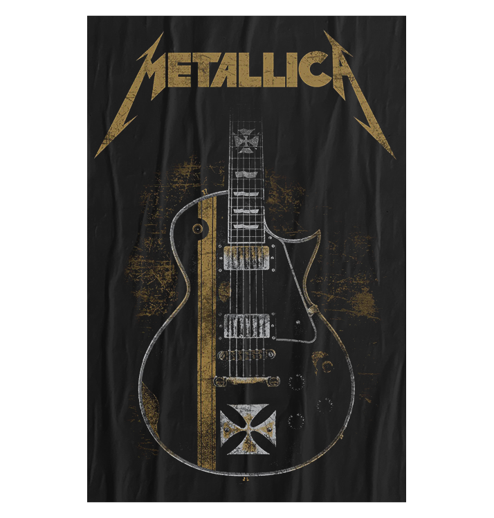 METALLICA - 'Hetfield Guitar' Flag