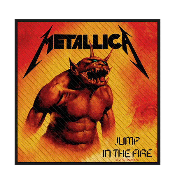 METALLICA - 'Jump In The Fire' Patch
