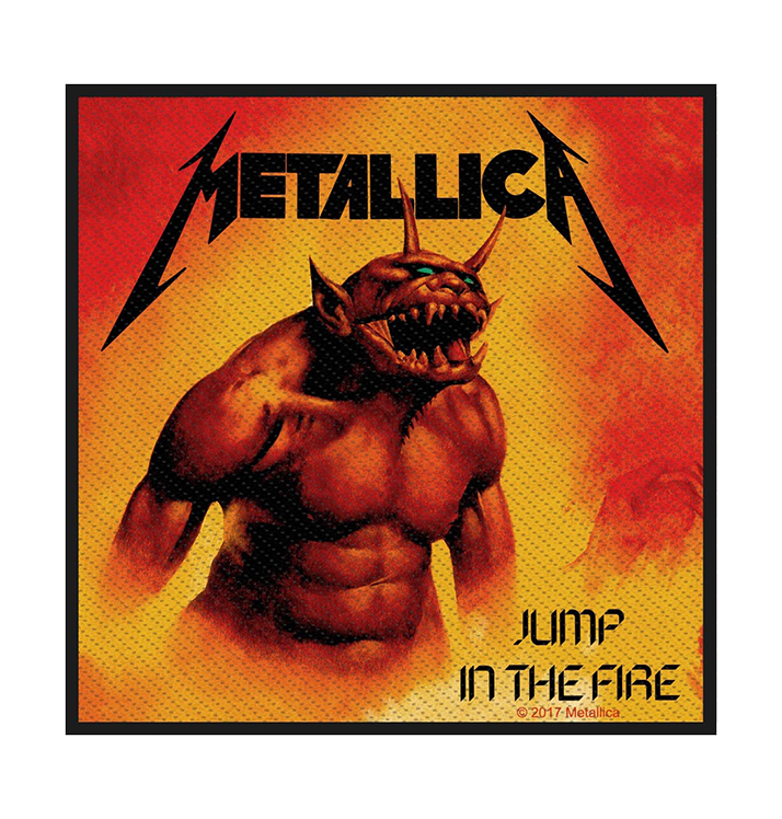 METALLICA - 'Jump In The Fire' Patch