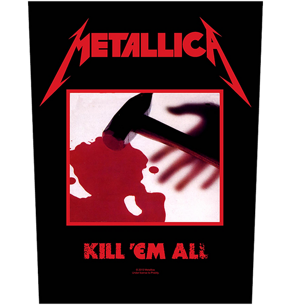 METALLICA - 'Kill 'Em All' Back Patch