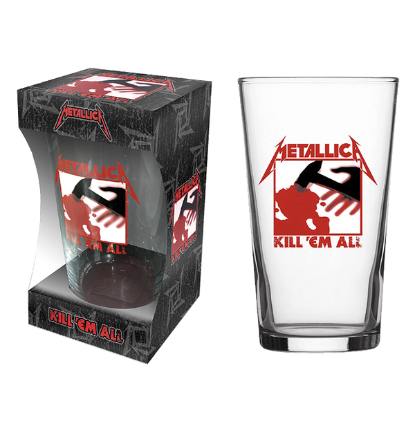 METALLICA - 'Kill 'em All' Beer Glass