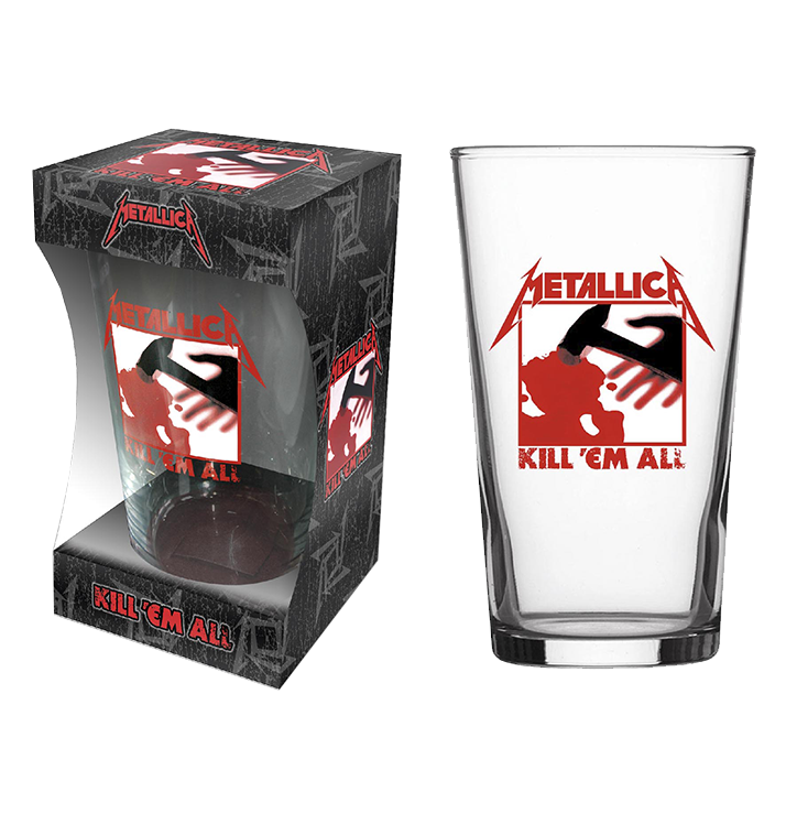 METALLICA - 'Kill 'em All' Beer Glass