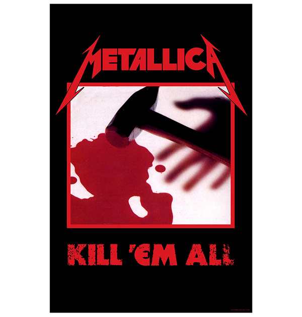 METALLICA - 'Kill 'Em All' Flag