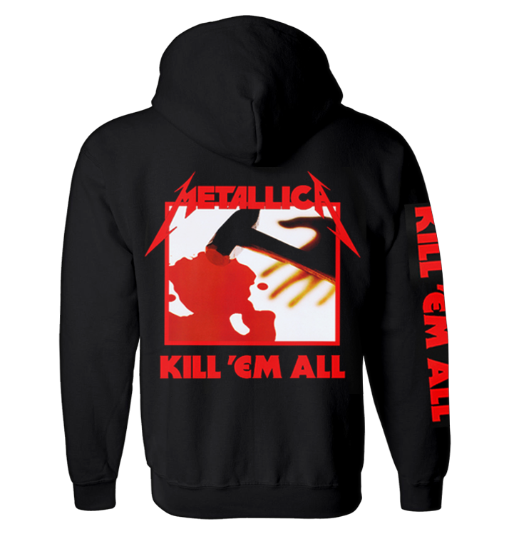 METALLICA - 'Kill 'Em All' Zip-Up Hoodie