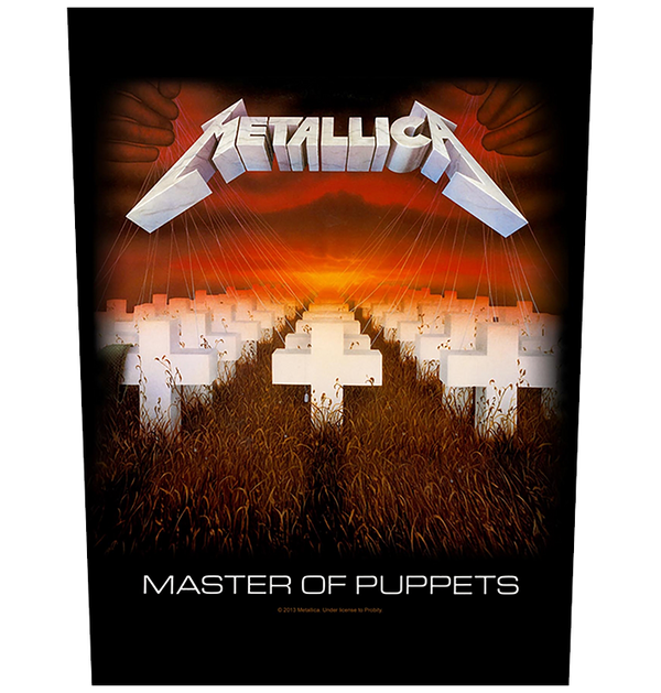 METALLICA - 'Master Of Puppets' Back Patch