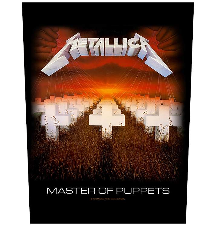 METALLICA - 'Master Of Puppets' Back Patch